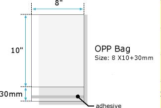 袋 - OPP 特透明黏貼封口袋