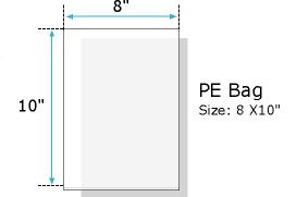 袋 - PE Transparent Plastic Bag